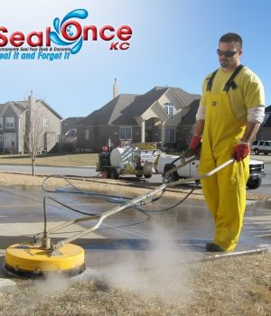 Concrete Sealant 25 Year Warranty by Seal Once KC